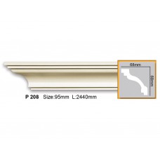 Карниз из полиуретана P 208 (2.44м)